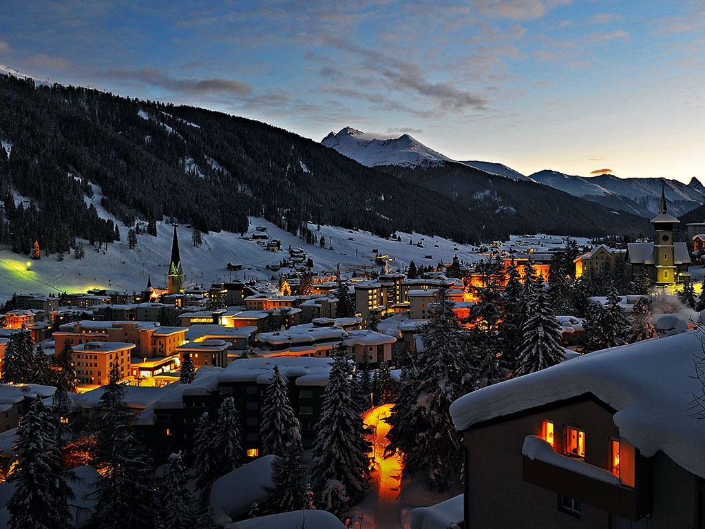 Switzerland's Davos provides a scenic and inspiring backdrop for each annual meeting the WEF holds