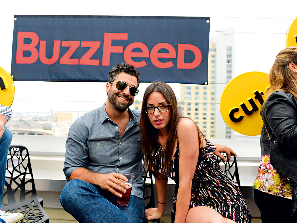 Guests attend BuzzFeed's Comic-Con party in San Diego last year. In addition to writing engaging articles targeted at millennials, BuzzFeed also provides advice to brands about youth marketing