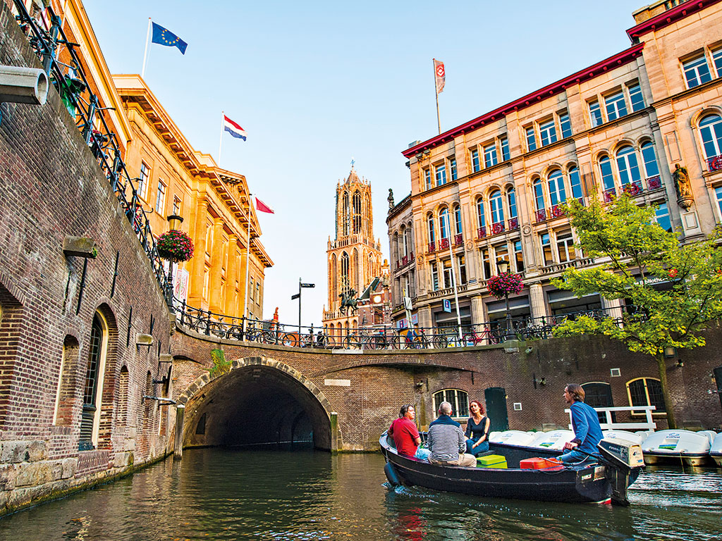Utrecht is also home to a vast network of historic canals