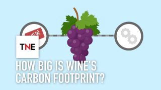 How big is wine's carbon footprint, and how can technology reduce it?