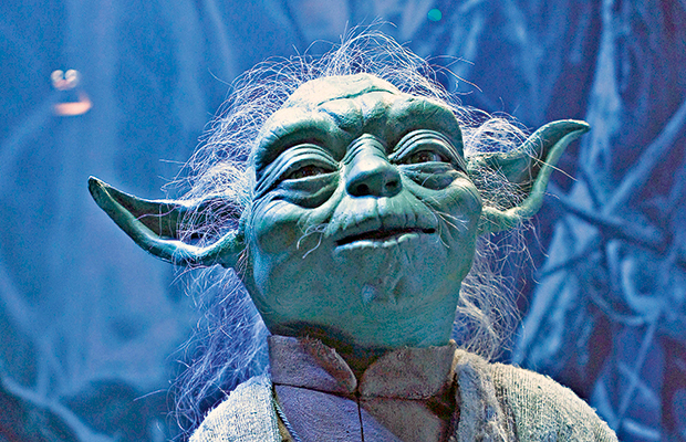 The puppet used for Yoda, a key figure in the Star Wars films, was replaced with CGI in later episodes