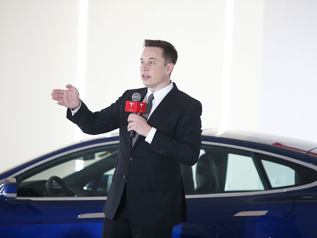 Elon Musk of Tesla Motors