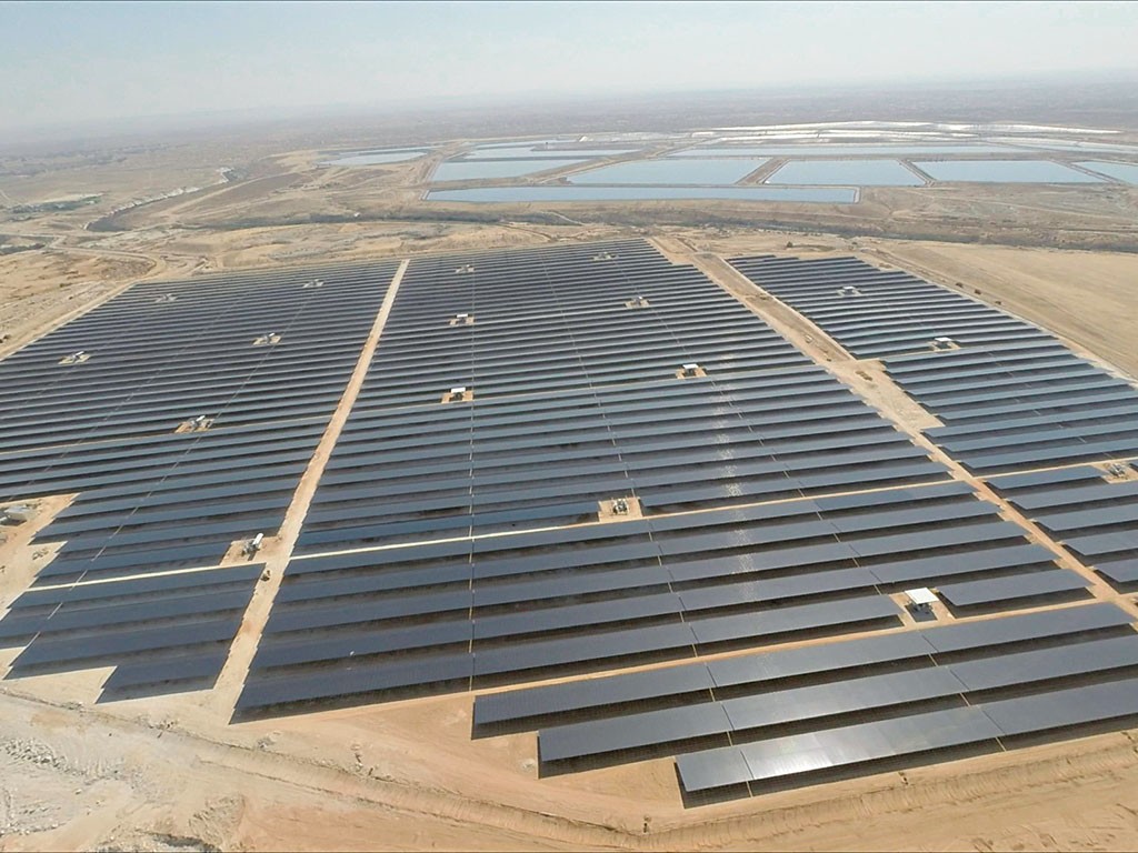 Neot Hovav, the largest solar farm in Israel