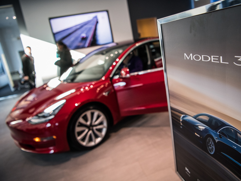 Tesla’s Model 3 was unveiled in 2016, as CEO Elon Musk pledged to offer an alternative to the automobile firm’s luxury offerings